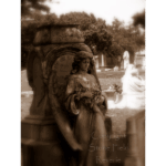 Galveston Cemetery - Angel (Sepia)